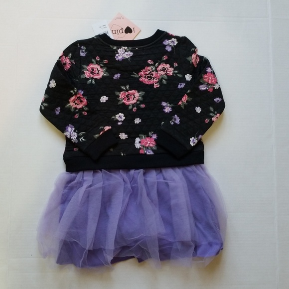 I Heart Pinc Girls Floral Dress sz 5 NWT - Picture 4 of 7